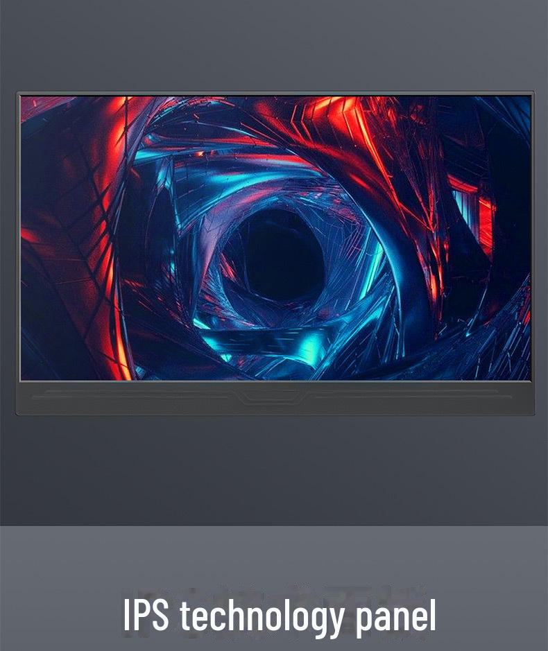 15,6-дюймовый портативный игровой монитор 1080P для Switch/Xbox/PS5/ПК/мобильных устройств