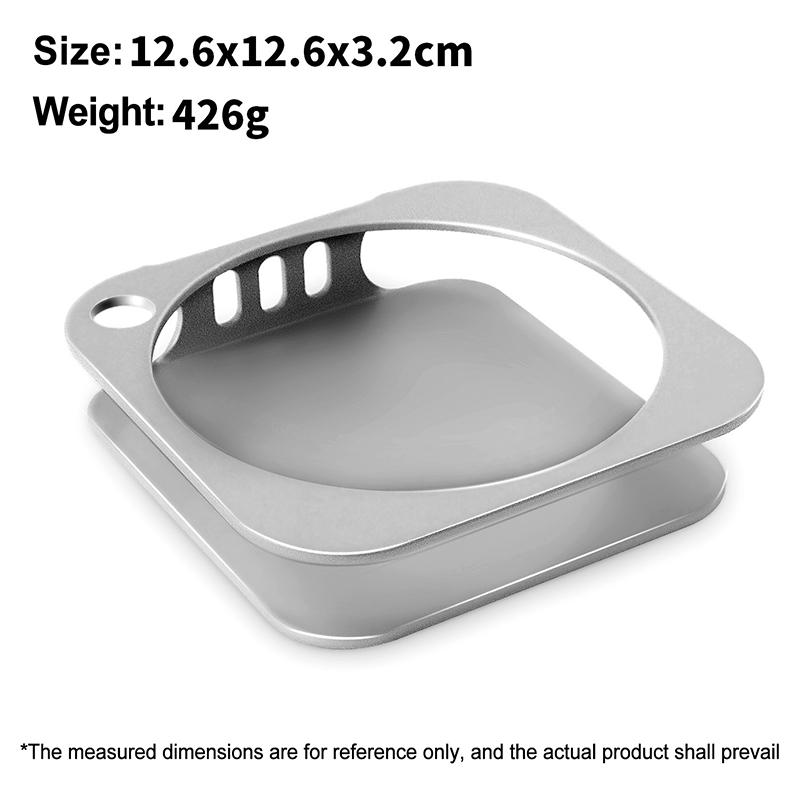 Mini Computer Matel Desktop Stand For Mac Mini M4 2024 Stand Bracket Aluminum Mount Dock Holder Pc Cooling Accessories