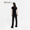 MO&Co. Women's High-Waist Drawstring Flared Pants