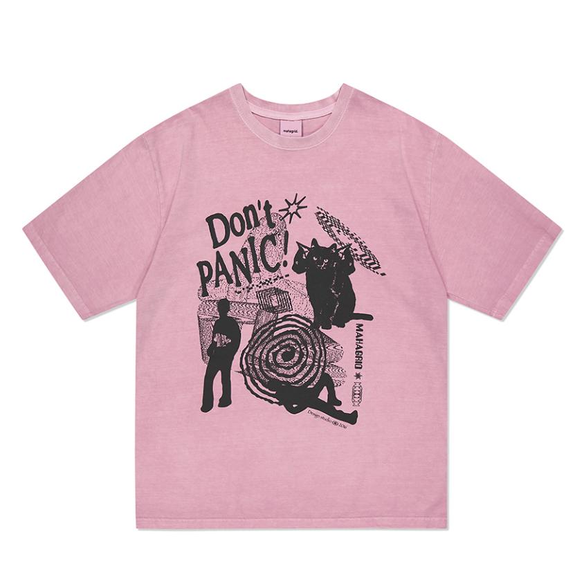 Футболка Mahagrid Don't Panic Pigment