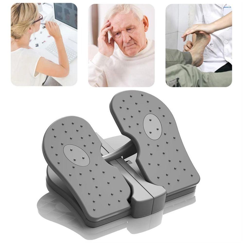 Portable Mini Foot Pedal Treadmill Foldable Mini Stepper Trainer Calf Stretching Board Under Desk
