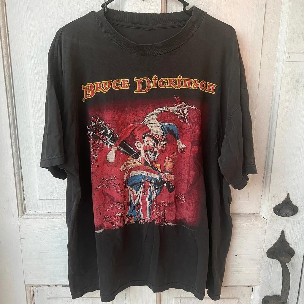 1997 Tour Bruce Dickinson T-shirt Classic S-5XL Remake Gift Halloween PP2452