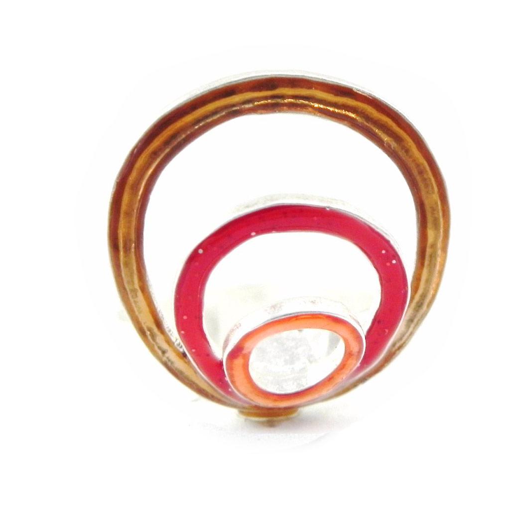 NOA [H8749] — оранжевое дизайнерское кольцо Les Acidulés.