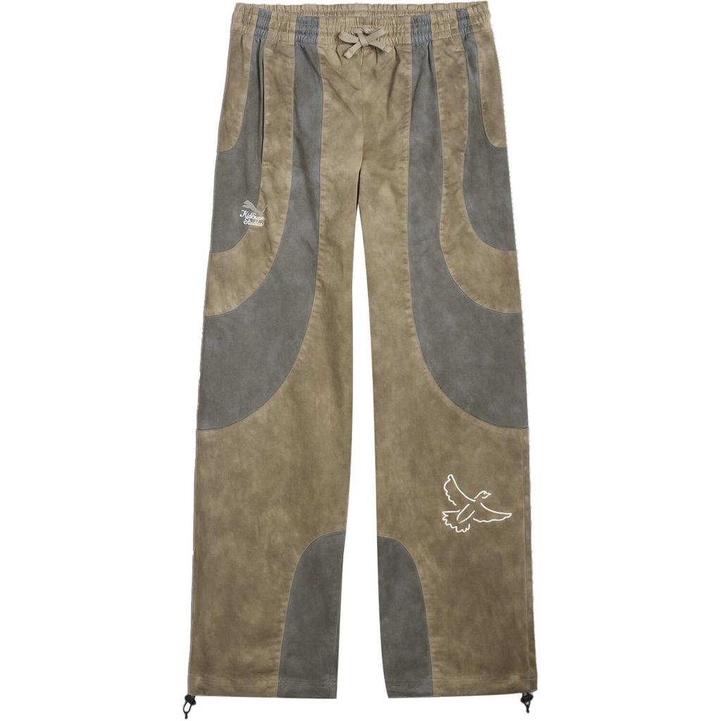 Puma X Kidsuper Удобные тканые повседневные брюки свободного кроя с цветными блоками Низ унисекс Мраморно-серый 624079-94