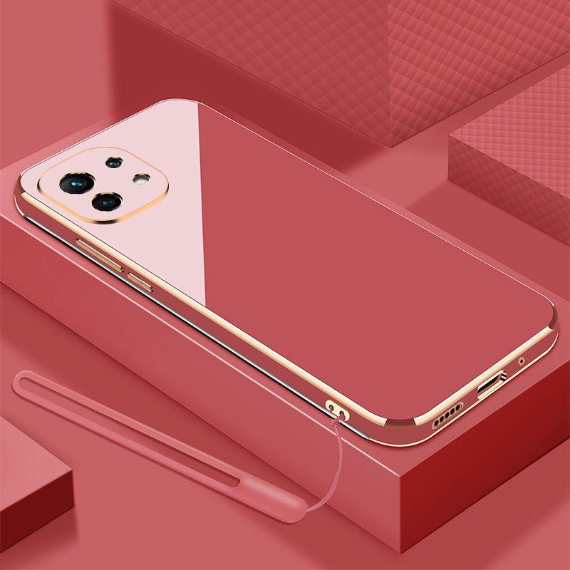 Чехол для Xiaomi 11 lite Xiao Mi 11 Pro, чехол для телефона XIAOMI 11 LITE 5G NE mi11 mi11lite, роскошный противоударный чехол с квадратным покрытием