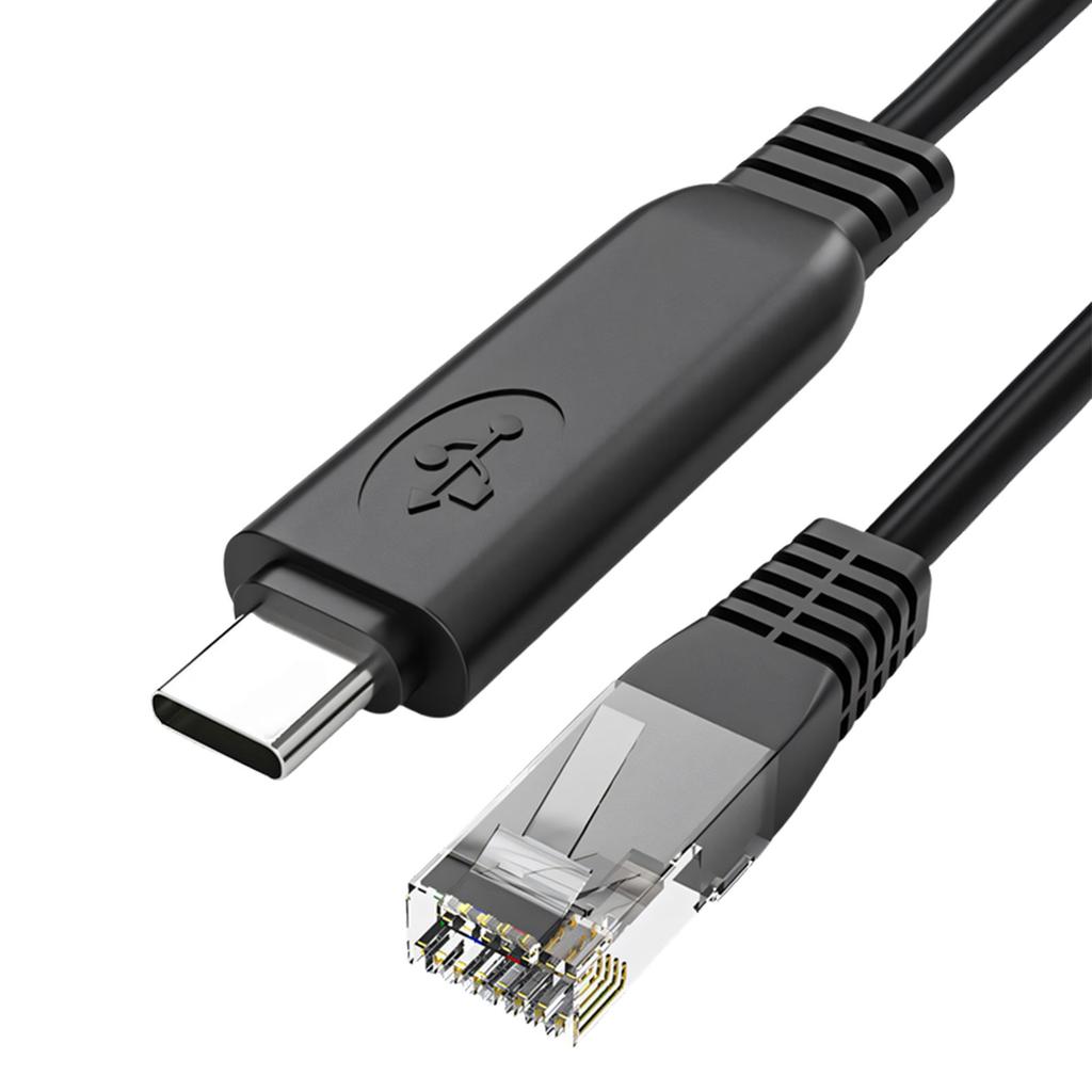 Высокоскоростной USB C к RJ45 Ethernet-кабель 1000 Мбит/с Для игр Стриминга Драйвер не требуется Компактный дизайн