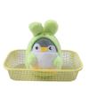 Adorable Penguin Plush Keychain Cute Bunny Transform Soft Plush Toy Bag Charm