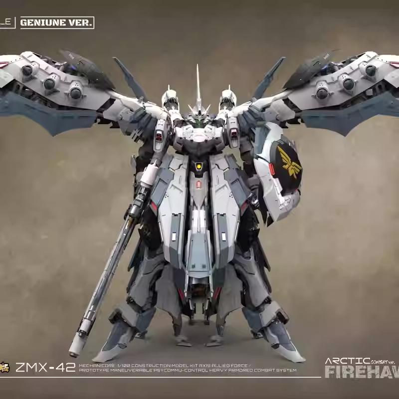 Масштаб 1/100 Mechanicore 10-й выпуск Юбилейное издание к 10-летию ZMX-42 "Firehawk" Белый Соловей Пластиковая модель