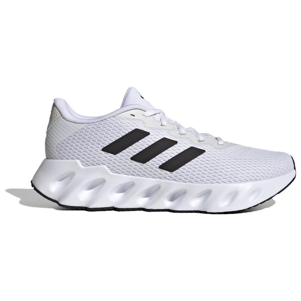 Adidas Switch Run White Black Мужские кроссовки Cloud-White Core-Black Halo-Silver IF5719