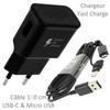 Chargeur + Câble - KUNCHIDIITA - Samsung Galaxy M13 - Charge Rapide - USB-Type C - Noir