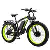 KETELES K800 Electric Bicycle 2*1000 Motors, 48V 23Ah Battery, 26*4.0 Inch Fat Tire, Hydraulic Disc Brake, Off-Road E-Bike