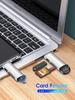6-в-1 OTG Многофункциональный USB 3.0 Картридер U-диск TYPE-C/USB/TF/SD Флеш-накопитель Карта памяти для Адаптера Телефона Ноутбука Компьютера