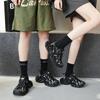 Кроссовки унисекс Trendy Dad: Низкие повседневные туфли с толстой подошвой, увеличивающие рост, для весны и лета