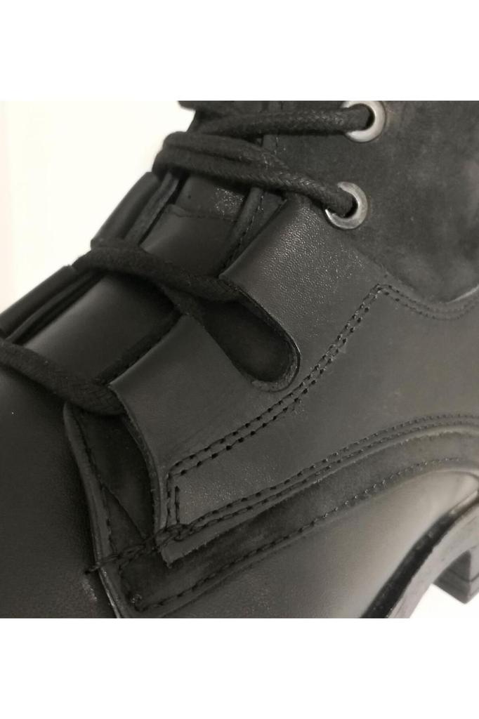 Men's Fashion Genuine Leather Flat Heeled Booties Nubuck Garnished Classic Boots Shoes