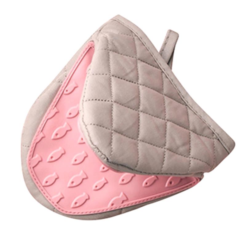 Силиконовые противоожоговые перчатки для духовки, рукавицы, прихватки, кухонные силиконовые перчатки, подставка для подноса, миски, перчатка для духовки, зажим для руки