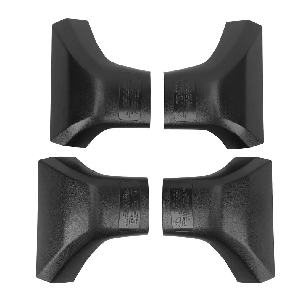 4 шт. Крышка поперечины багажника на крышу Прочная торцевая заглушка поперечины багажника на крышу для моделей Highlander XLE XSE Limited Platinum 2020