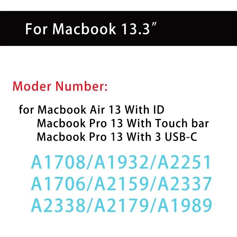 Screen Protector for MacBook HD Soft Film for Air 13 Inch M1 M2 Pro 11 13 14 15 16 Inch Clear Laptop Soft Film 4