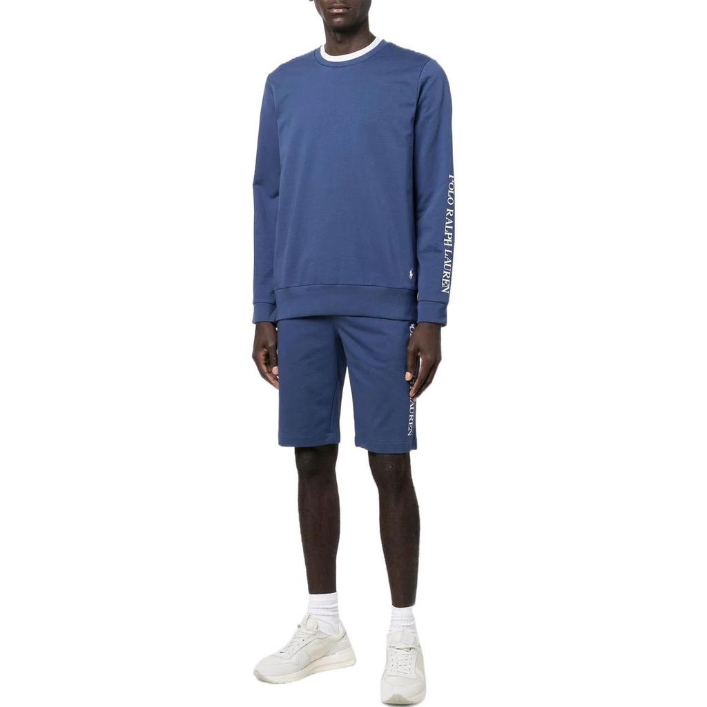 Polo Ralph Lauren Solid Logo Sports Shorts Men Shorts Dark-Blue 714862621-001