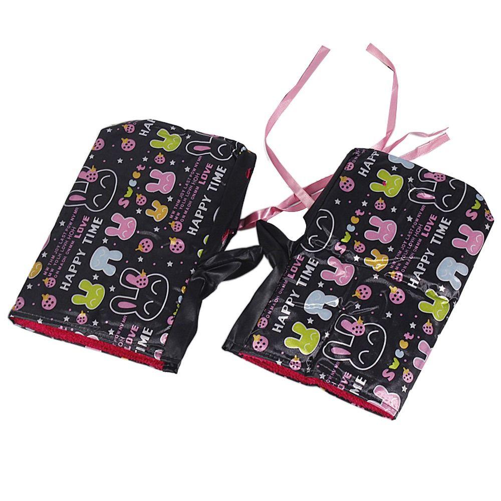 Ветрозащитные мотоциклетные перчатки на руль, утолщенные накладки на ручки, грелки для рук, теплые варежки, лето