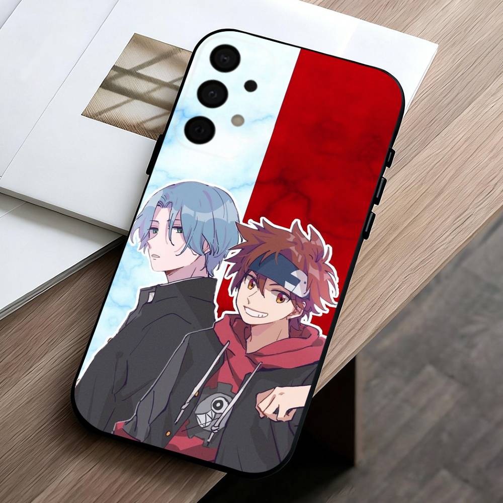 SK8 The Infinity L-Ланга R-Реки Чехол для телефона для Samsung Galaxy A73,A72,A71,A70,A53,A52,A51,Мягкий силиконовый черный чехол