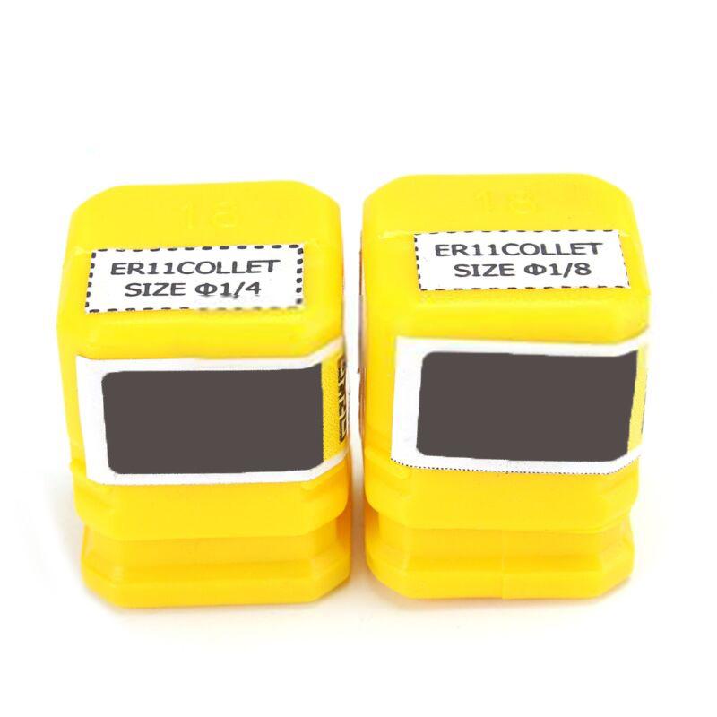 2 шт. ER11 1/4 + 1/8 дюйма, комплект пружинных цанг для фрезерного станка с ЧПУ, инструмент