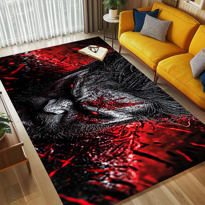 Wolverine Living Room Nonslip Area Rug Soft Carpet For Bedroom Game Playroom Sofa Office Home Decor Doormat Christmas Gift C9291213