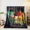 Trailblazing Fantasy Hourglass for all seasons blanket lunch break throw gift