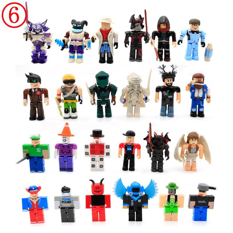 Набор из 24 шт. 16 версий Игры Roblox Экшн-фигурка Игрушка Коллекция Кукла Детский подарок