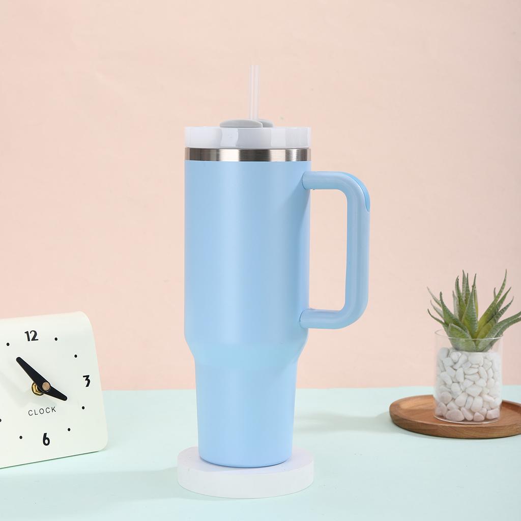 Water bottle10oz second generation handle car cup 101 stainless steel thermos cup outdoor portable car ice cup