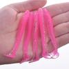 10/30/50Pcs Fishing Lures Soft Baits with T-Tail Vibrant Color Tear-Resistant Reusable Flexible Soft Artificial Lures Fake Baits