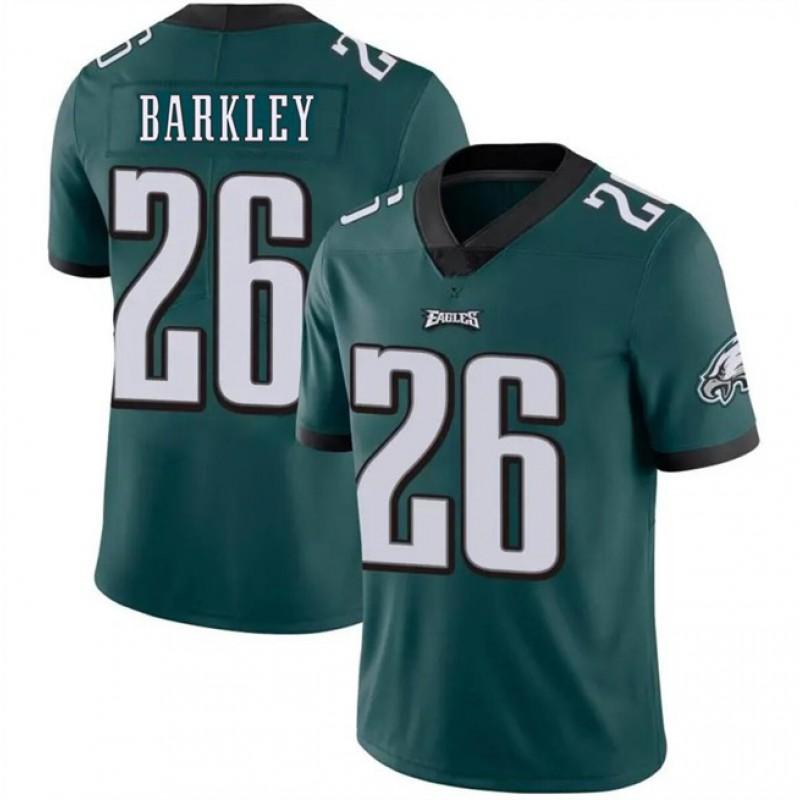 Philadelphia Eagles Football Jersey Embroidered Player Numbers Mens Sports Shirts