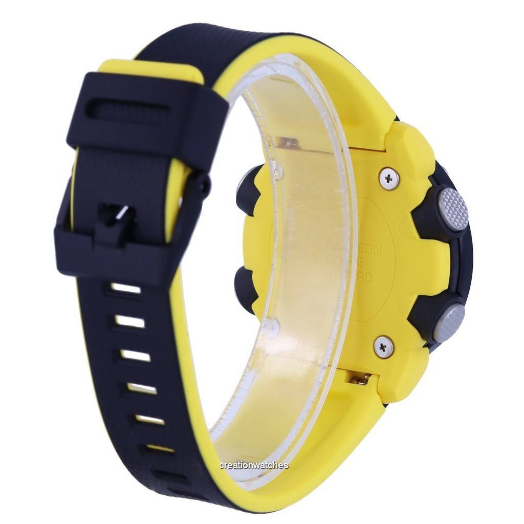 Casio G-Shock Carbon Core Guard Digital Analog Black Dial Quartz GA-2000-1A9 GA2000-1A9 200M Мужские часы