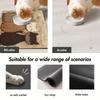 Non-Slip Cat Feeding Mat - 3 Cute Cats Design, Leak-Proof & Easy To Clean, Durable Silica Mud Pet Food Mat for Cats & Kittens, Pet Placemat