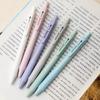Ручки Macaron Press Neutral Pen, быстросохнущие, черная ручка Signature, гелевая ручка для ведения дневника, заметок, канцелярские принадлежности