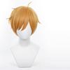 Eileen Miya Atsumu Wig from the Anime "Haikyu!!" - Heat-resistant, Perfect for Halloween, Christmas, and Cultural Festivals. Includes a Special Net.