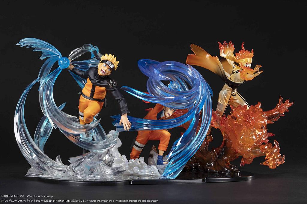 TAMASHII NATIONS Figuarts ZERO NARUTO Узумаки Наруто Шиппуден Связь Кизуна Приблизительно 190 мм ПВХ АБС Полная фигурка и Предварительно раскрашенная