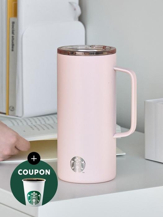 СТАРБАКС SS Розовый Термостакан 503 мл