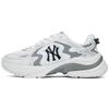 New MLB New York Yankees Breathable Low Top Running Shoes Unisex Avant Garde White 3ARNSPL4N-50WHS