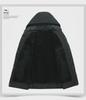 2021 Velvet-Lined Cotton Winter Coat: Men's Mid-Aged & Elderly