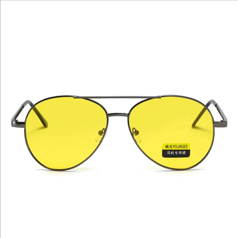 Классические винтажные металлические солнцезащитные очки Мужские Новые Водительские Защитные очки от солнца Спортивные очки для улицы Эллиптические очки UV400