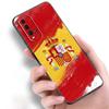 Силиконовый чехол для телефона с гербом Испании и флагом для Xiaomi Redmi Note 11 10 9 8 Pro 11T 10T 10S 9S 8T 9 9A 9C 9T, черный чехол
