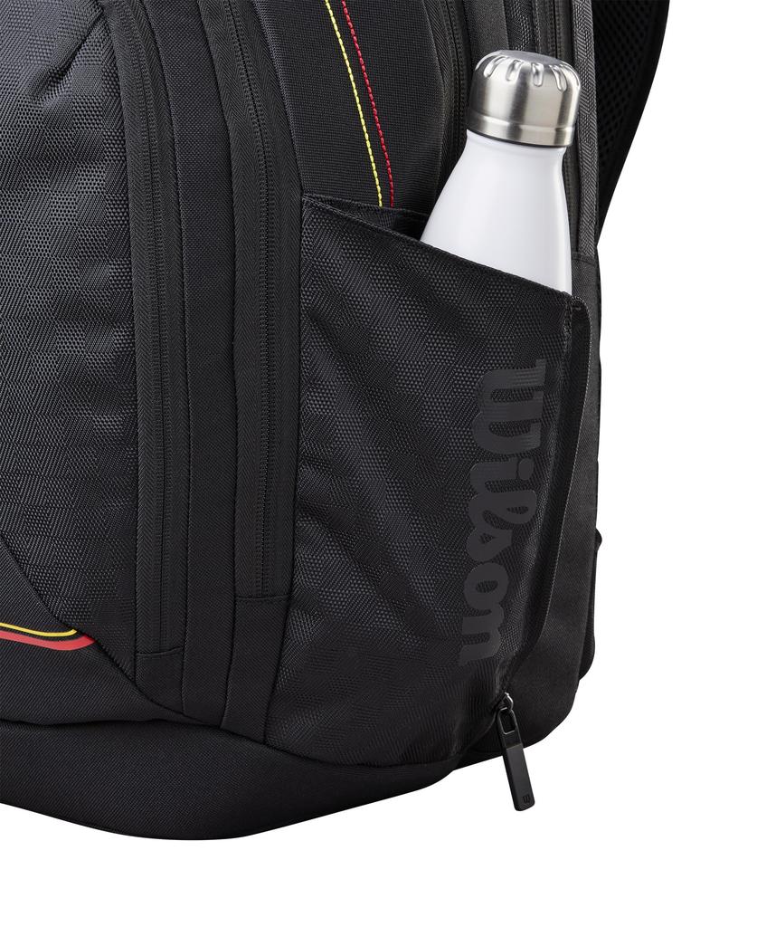 Сумка-рюкзак для теннисных ракеток Wilson PRO STAFF CLASSIC Вмещает до 2 ракеток Черная WR8051901001 - (основанные ракетки среднего веса) -