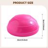 Полусфера балансировочная противоскользящая портативная, 6,3 дюйма в диаметре, универсальная, с насосом, оборудование для силовых тренировок