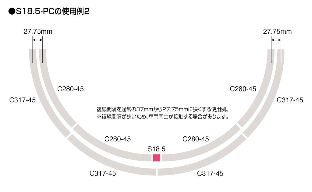 TOMYTEC TOMIX N gauge фракционный PC рельс S18.5 S33-PC (F) набор из 4 каждого товара для железной дороги 1098