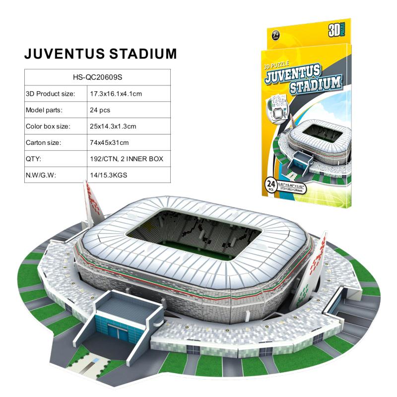 1 шт. Игрушки для фанатов на день рождения, подарки, миниатюрное футбольное поле, 3D-головоломка для самостоятельного изготовления, всемирно известные модели стадионов, футбольная игра, периферийные игрушки