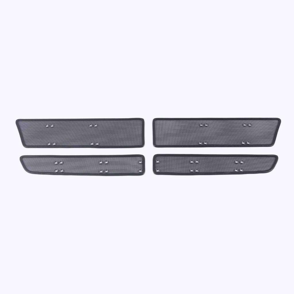 Для Volkswagen VW Tiguan R-line 2010- 2013- 2017 2018 Автомобильные сетчатые защитные аксессуары для передней решетки