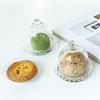 Glass Craft Dessert Storage Stand Transparent Dessert Table Ornaments Cake Serving Tray  Hotels