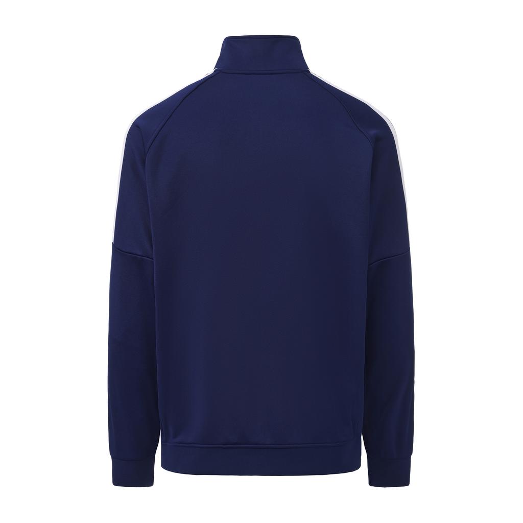 Adidas Боксеры 3-полоски Классические Ретро Брюки с манжетами Куртка Костюм-двойка Повседневный Спортивный костюм Унисекс Темно-синий TR30JR1BX-DBW+TR30P1R1BX-DBW