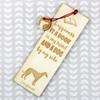 Greyhound, English Greyhound – Dog bookmark, personalized bookmark – Design 01 | Art-Dog