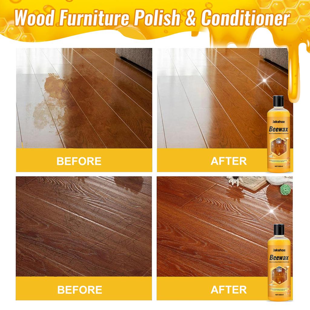 Jakehoe Floor Cleaner Home Защита деревянного пола Очистка Техническое обслуживание Воск Удаление пятен Пыль Осветление Полировка